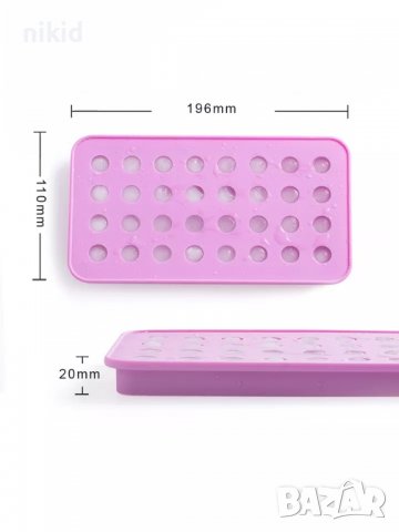 32 бр топче топчета силиконов молд калъп форма за бижутерски сладкарски и смола изделия бонбони , снимка 2 - Форми - 36627991