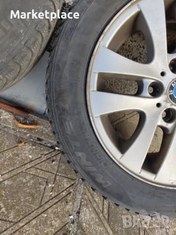 Джанти оригинални  БМВ 16 цола style 156 със зимни гуми Pirelli, снимка 5 - Гуми и джанти - 46638417