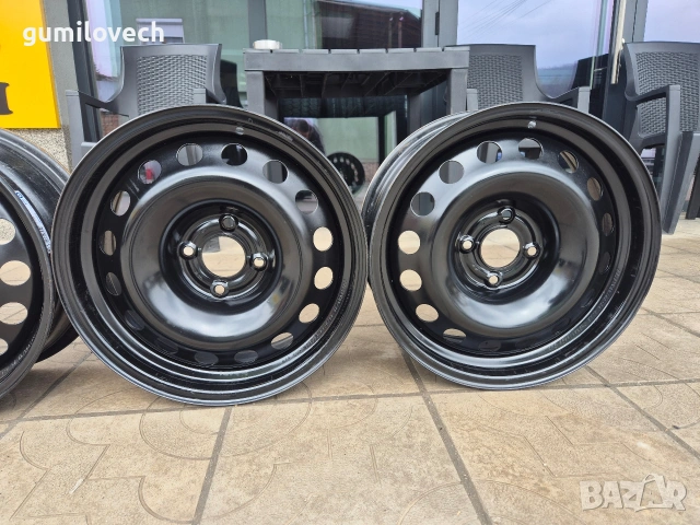 4бр.Оригинални метални джанти Ситроен Пежо 16 цола , снимка 5 - Гуми и джанти - 53958290