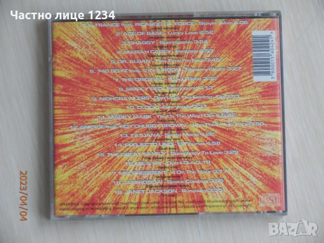 Диско хитове - Power Dance – Volume 6, снимка 2 - CD дискове - 40252772