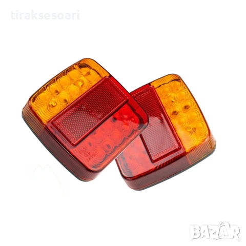 Комплект Диодни Стопове 24V за камиони и селскостопанска техника, снимка 5 - Аксесоари и консумативи - 50464491