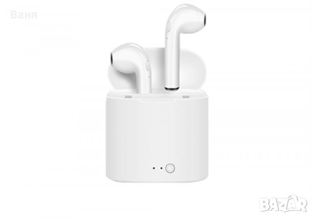 Безжични Stereo Wireless Слушалки I7S TWS Airpods Внос от Англия, снимка 3 - Слушалки и портативни колонки - 31829131