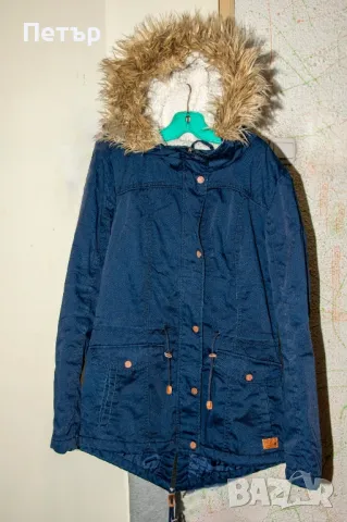 ONLY Зимно яке – синьо, размер M, снимка 3 - Якета - 49282959