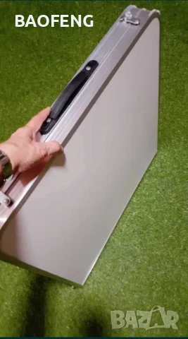 % Нови Компект Сгъваема Маса и 4 Стола Malatec от алуминии ULTRA от вносител , снимка 5 - Къмпинг мебели - 50481185