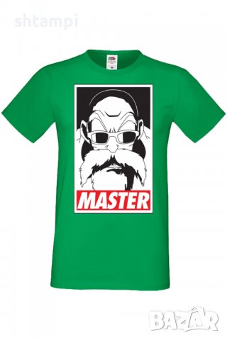 Мъжка тениска Dragon Ball Z Master Roshi,Анимация,игра,Празник,Повод,, снимка 5 - Тениски - 37878813