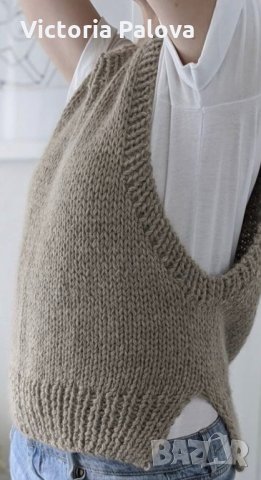 Пуловер без ръкави ,тренд, снимка 14 - Блузи с дълъг ръкав и пуловери - 35527340