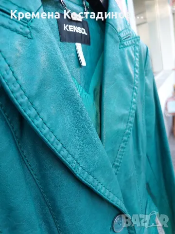 Сако кожа  Kensol 34р-р, снимка 4 - Сака - 48498973