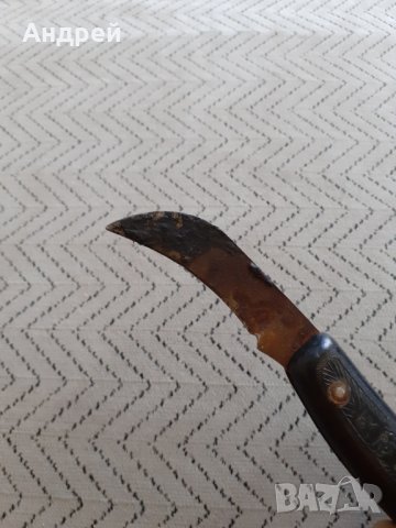 Старо лозарско,овощарско ножче,нож #3, снимка 5 - Антикварни и старинни предмети - 29619009