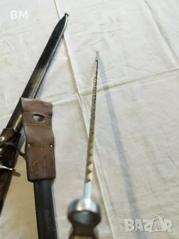 Швейцарски щик байонет меч нож Шмид Рубин , снимка 7 - Антикварни и старинни предмети - 50349935