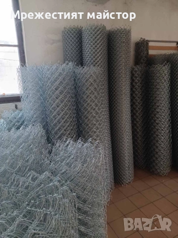 Поцинкована оградна мрежа 150 см - Ø2.0 мм - РЕАЛНО 15 кг - 30,17 € / 59 лв с ДДС , снимка 3 - За селскостопански - 53072970