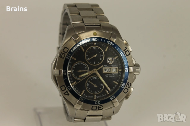 TAG HEUER AQUARACER Мъжки Стоманен Хронограф Автомат, снимка 2 - Мъжки - 54310810