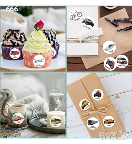 Пакет от 1000 стикера , снимка 7 - Други - 53958185