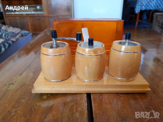 Стари съдове за подправки #3, снимка 3 - Други ценни предмети - 31865283