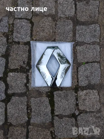 Емблема РЕНО KADJAR Каджар CAPTUR TRAFIC CLIO Меган за преден капак  20см на 16см нова