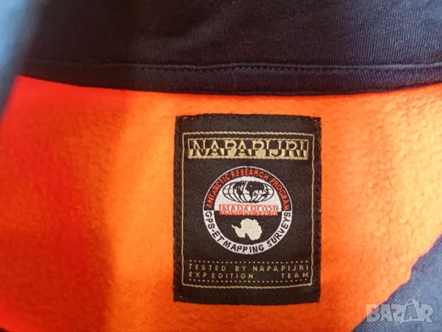Napapijri мъжки полар размер L-XL, снимка 3 - Блузи - 56293186