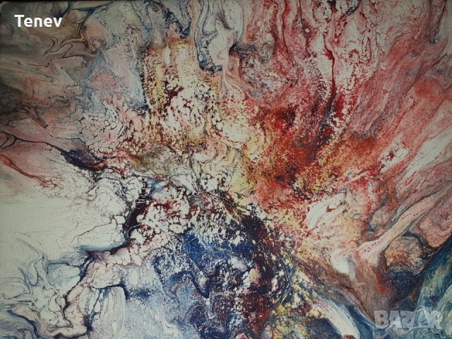 Абстрактна картина , снимка 4 - Картини - 31535808