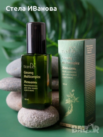 Мултикомплекс „Женшен“ за укрепване на корените и стимулиране на растежа, против косопад