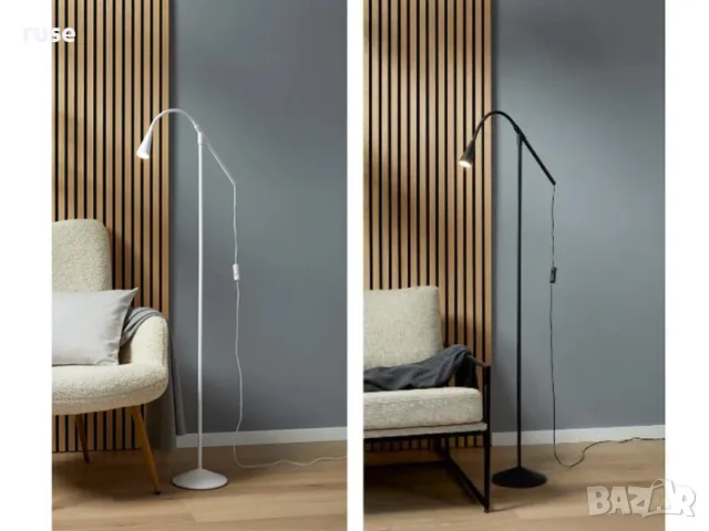 НОВ! LED лампион 156см подова лампа 3.5W два цвята