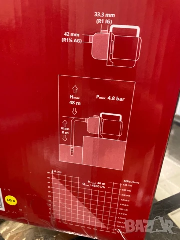 Нова градинска помпа Einhell, снимка 4 - Градинска техника - 50658113