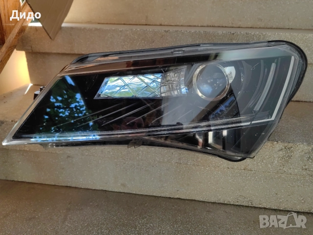 Фар Skoda Superb Bi-Xenon LED ляв / Фар Шкода Суперб Оригинален, снимка 3 - Части - 51868335