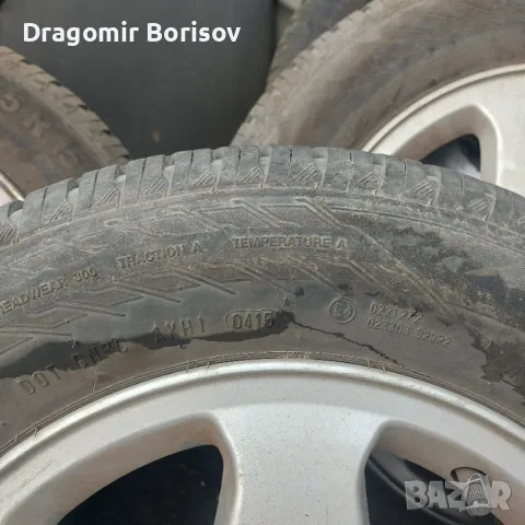Джанти с летни гуми за опел Зафира, снимка 4 - Гуми и джанти - 49450226