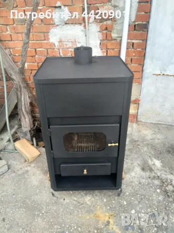 Камина с водна риза, 24 kw, снимка 2 - Печки, фурни - 49577016