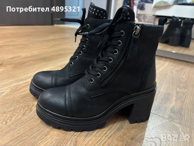 Боти естествена кожа lasocki, снимка 2 - Дамски боти - 56378005