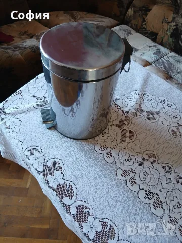 кошче за отпадъци хромирано