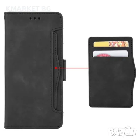 Honor Magic7 Lite 5G Magnetic Wallet Кожен Калъф и Протектор, снимка 10 - Калъфи, кейсове - 48676347