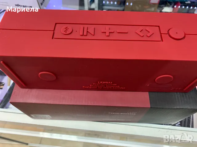 Силиконова Bluetooth Колона 2х5W / Bluetooth Колона LEXON / Червена Безжична Колона, снимка 9 - Bluetooth тонколони - 47289074
