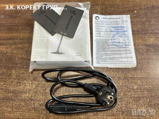 Електрически скутер-тротинетка SEGWAY KICKSCOOTER P100SE, снимка 2 - Велосипеди - 50506606