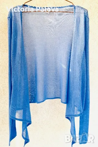 Нежна красива жилетка DELMOD Германия, снимка 12 - Жилетки - 47393353