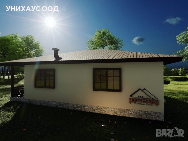 Eдноетажна Къща Дом Стърн 66, 33 м2, снимка 3 - Монтажи - 42379799