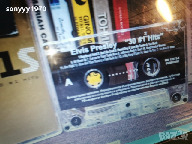 ELVIS PRESLEY-ORIGINAL TAPE, снимка 5 - Аудио касети - 52992039