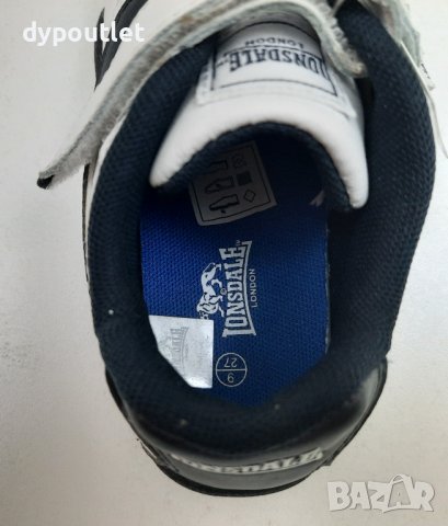 Детски маратонки Lonsdale Camden, естествена кожа, размер 27 / стелка 16 см./.         , снимка 7 - Детски маратонки - 39175108