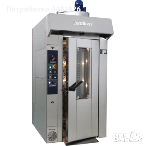 Професионална ротационна фурна за 15 тави
