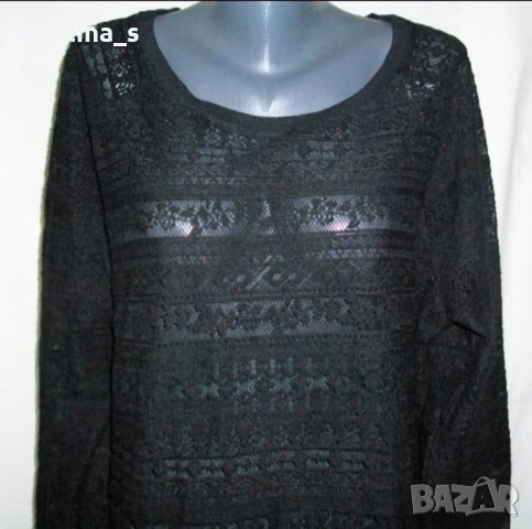 Два различни броя / Черна блуза тип туника / пуловер "H&M" Devided и "Yessica" by C&A , снимка 14 - Блузи с дълъг ръкав и пуловери - 30841347