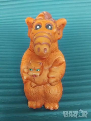 АЛФ / ALF стара колекционерска гумена фигура играчка, снимка 2 - Колекции - 49852728