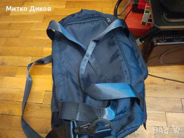 Perfect line Марков сак примазан плат нов 38х25х21см, снимка 3 - Сакове - 56119898