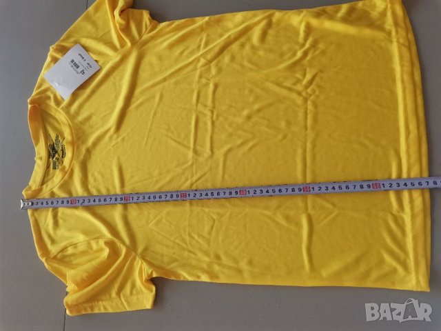 Нова жълта тениска Ironman-XS размер, снимка 5 - Тениски - 38459238