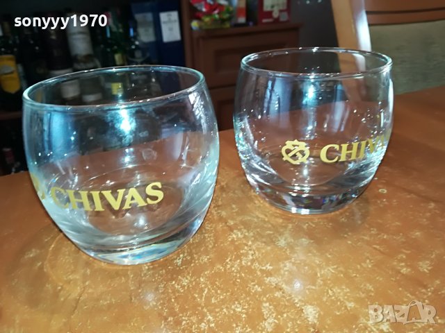 chivas regal 2бр чаши за уиски 3012221240, снимка 7 - Колекции - 39143482