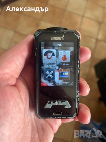 Smoant Charon Mini 225W TC Box Mod Бокс мод вейп - със забележки, снимка 8 - Електронни цигари - 52060550