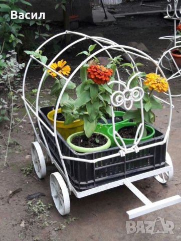Цветарници колело, снимка 17 - Градински мебели, декорация  - 40421284