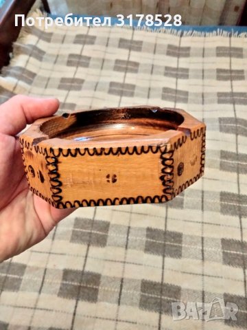 Арт пепелник от дърво , снимка 5 - Други - 38261709