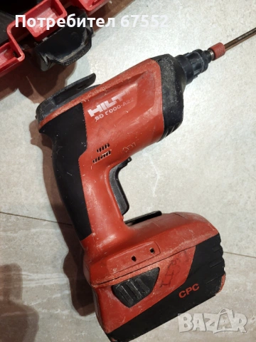 Безчетков винтоверт за картон Hilti SD 5000-A22, комплект., снимка 2 - Други инструменти - 53173452