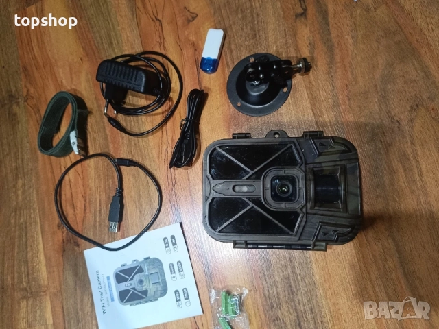 Ловна камера Findn Wifi 940 Pro 4K 30MP с приложение, изпращане на изображения към мобилна камера..., снимка 11 - IP камери - 51615200