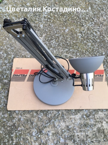 немска , разтегателна работна лампа "Nino", снимка 4 - Настолни лампи - 52736953