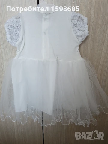 Нова бебешка рокля 80 размер , снимка 2 - Бебешки рокли - 50931407