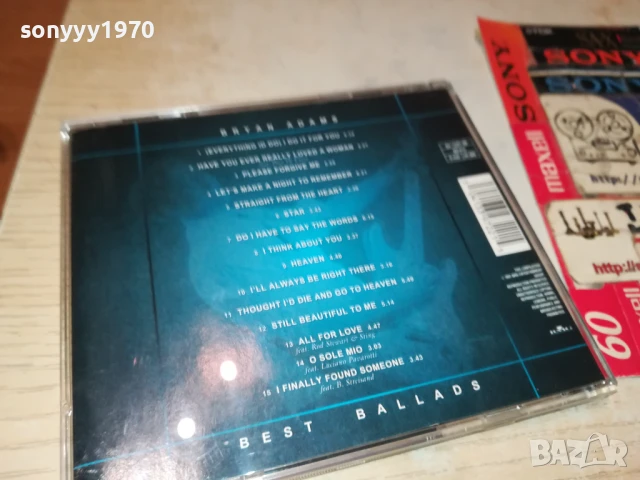 BRAYAN ADAMS CD 1108251013, снимка 8 - CD дискове - 51324473