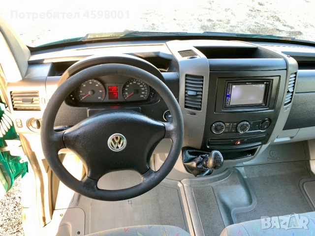 Vw Crafter ЩОРА* КЛИМАТИК* НАВИГАЦИЯ* СЕРВИЗНИ ДОКУМЕНТИ, снимка 13 - Бусове и автобуси - 52526370